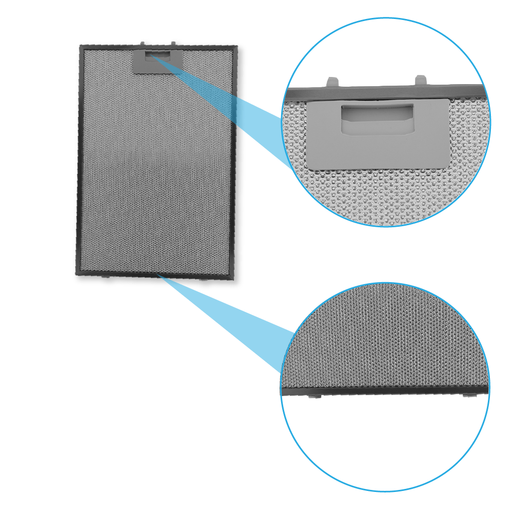 Neff metalfilter 388 x 265 x 8 mm 742967 / 00742967