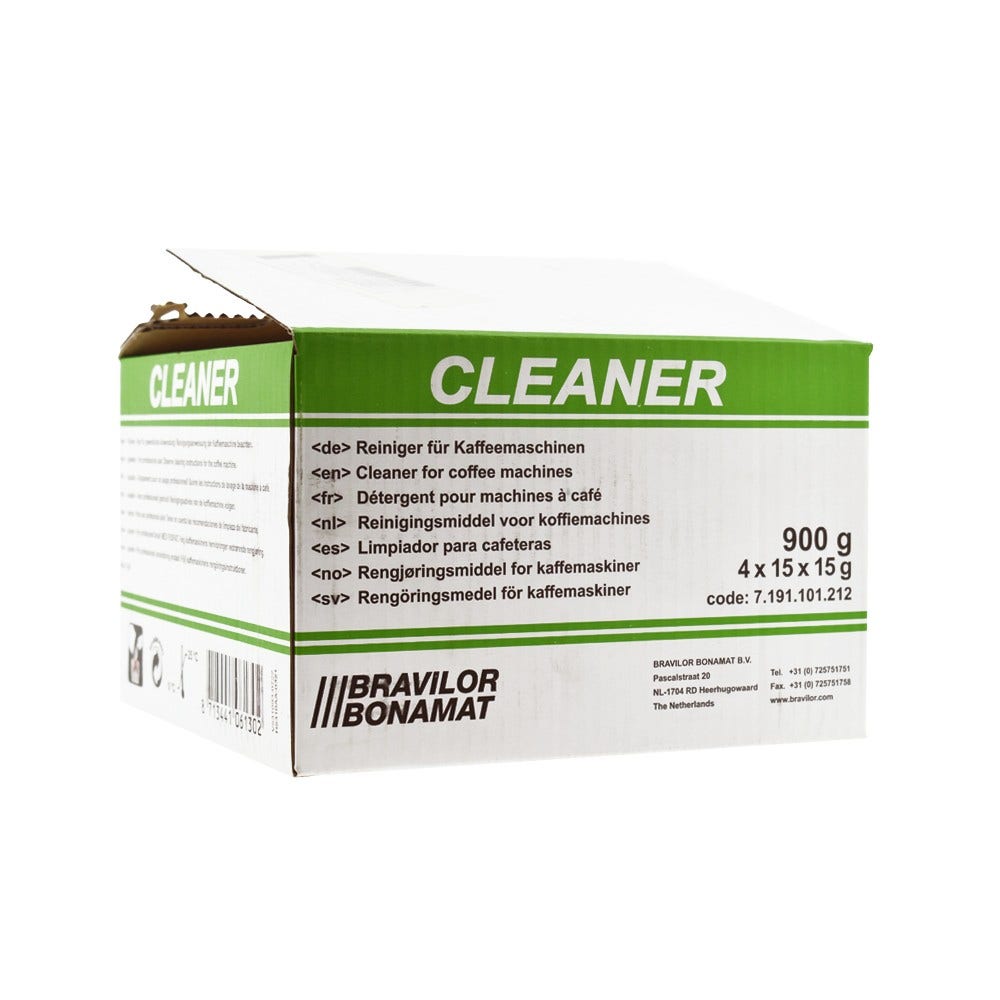 Renegite Cleaner (4 x 15 x 15 g) fra Bravilor Bonamat