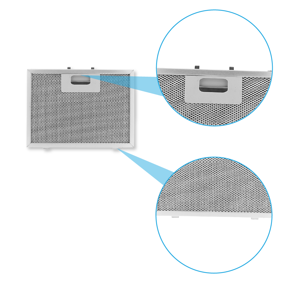 Electrolux metalfilter med kulfilter 234 x 170 mm 80873433