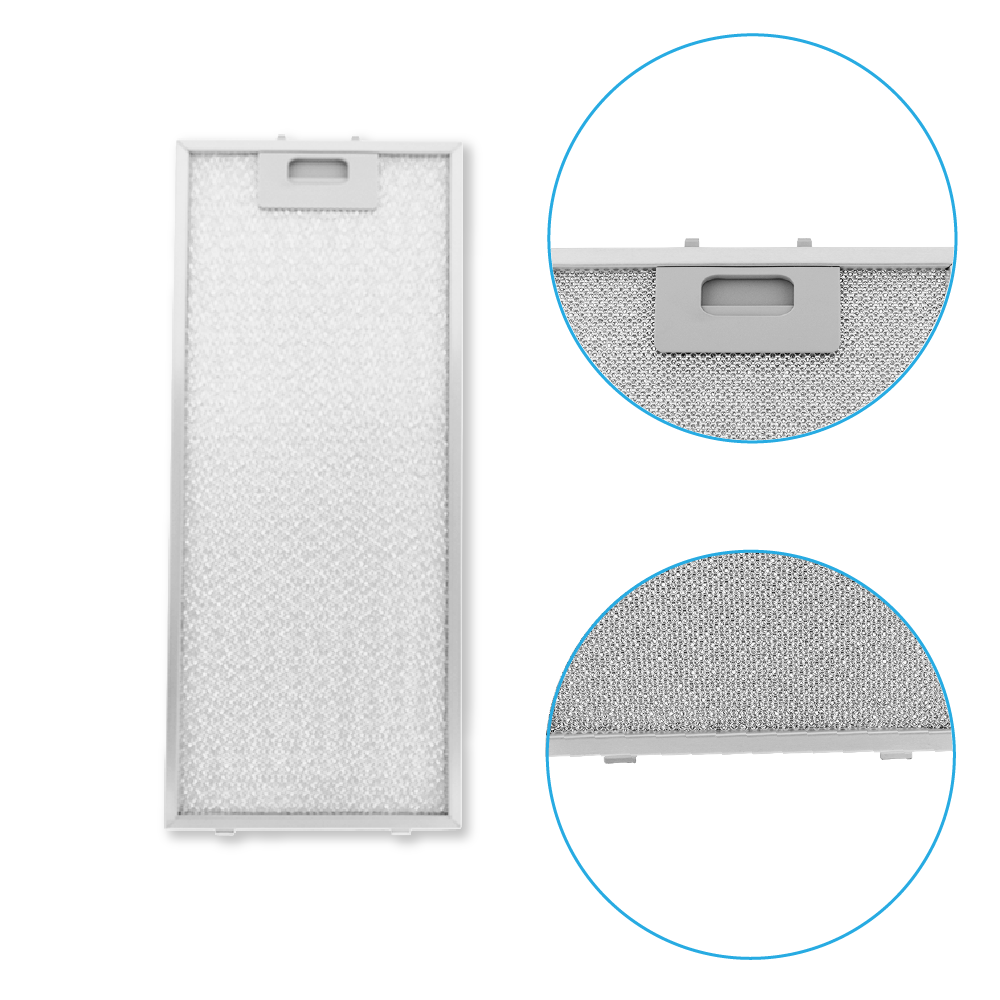 Faure metalfilter 477 x 203 x 8 mm 80877574