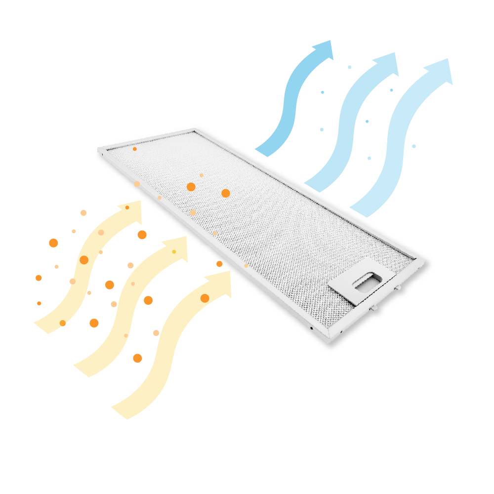Faure metalfilter 477 x 203 x 8 mm 80877574
