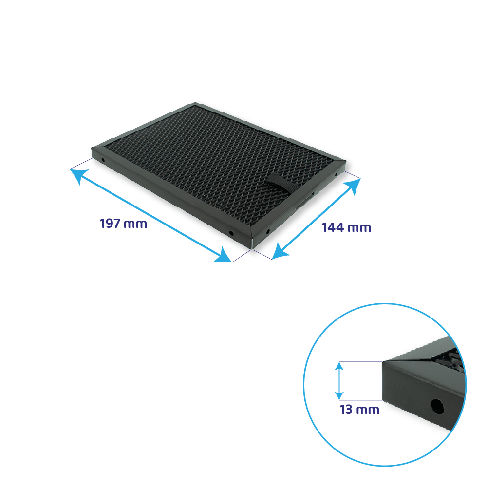 Electrolux Longlife OdourClean Plus kulfilter MCFB88 / 9029804318 (2 stk.)