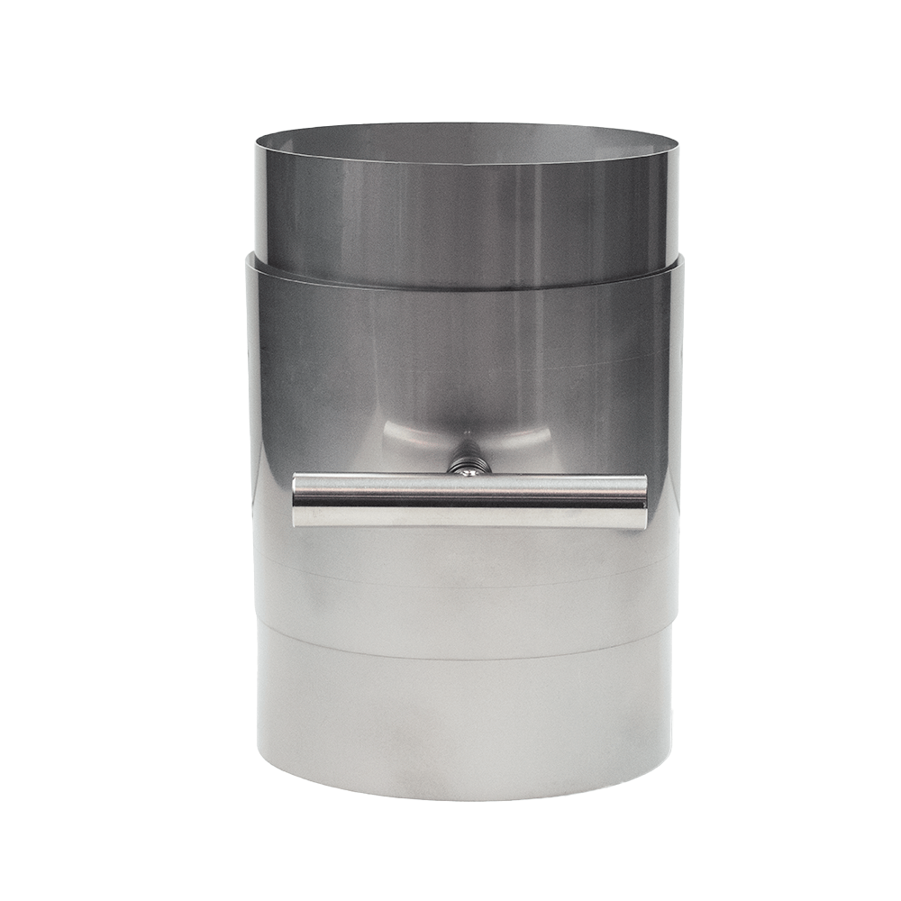 ABCAT® trærøgsfilter Bagudgang Ø130 x 190 mm rustfrit stål