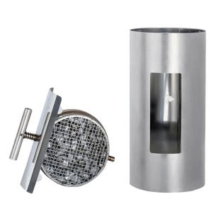 ABCAT® brændeovnsfilter Ø180 x 330 mm rustfrit stål