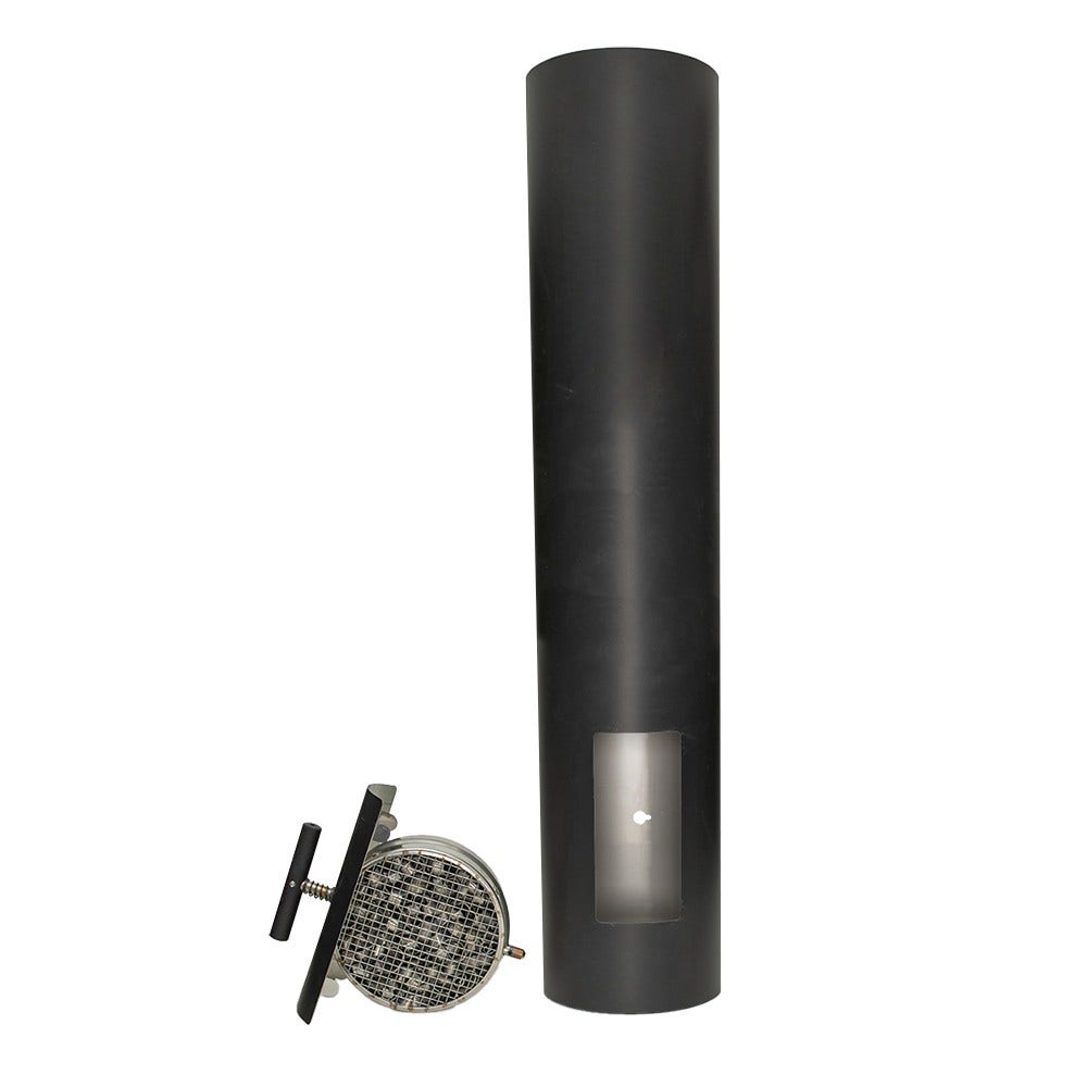 ABCAT brændeovnsfilter Ø150 x 1000 x 2 mm rustfrit stål