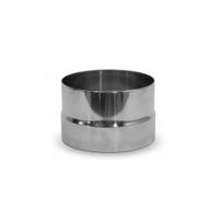 ABCAT® tilslutningsstykke med afvanding rustfrit stål Ø180 mm