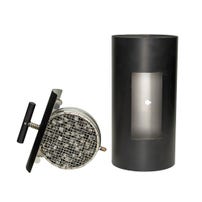 ABCAT® brændeovnsfilter Ø150 x 300 x 2 mm sort