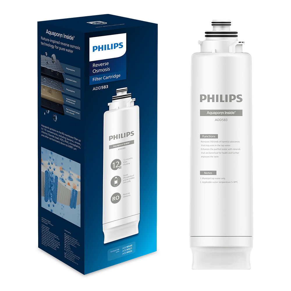 Philips Reverse Osmosis vandfilter ADD583 (filtrerer PFAS)