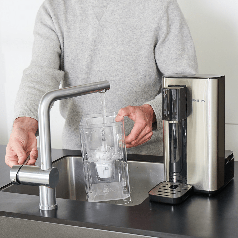 Philips varmtvandsdispenser ADD5906S (filtrerer PFAS) kompatibel med BRITA