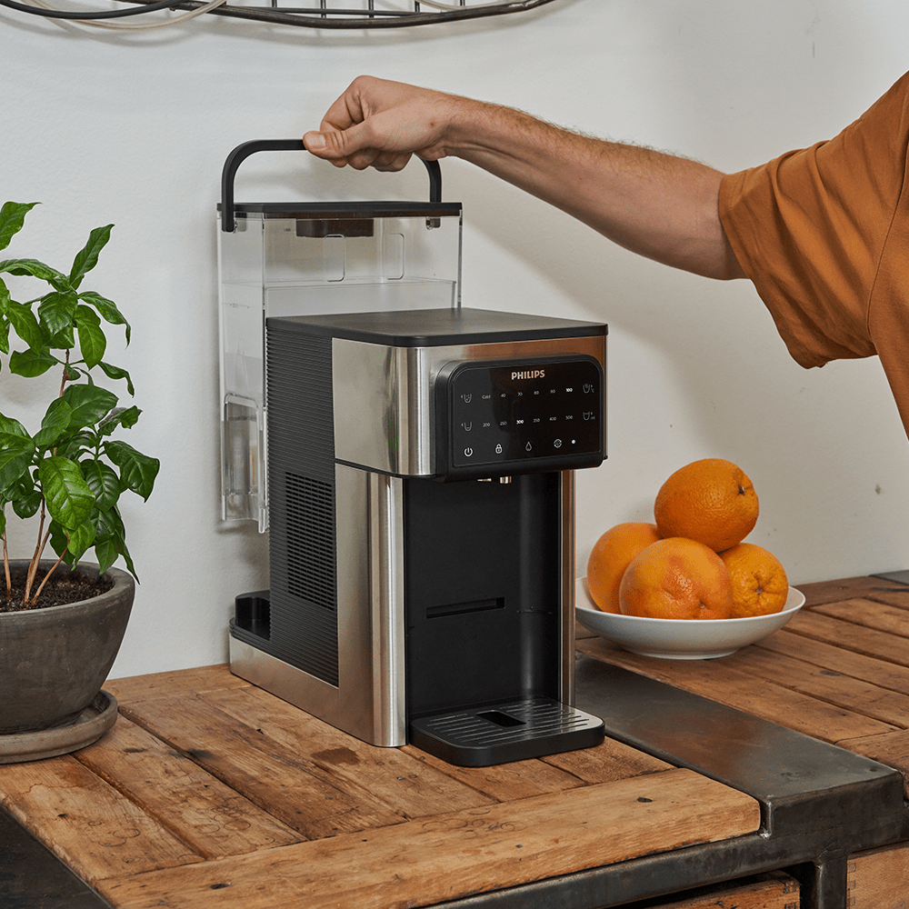 Philips alt-i-én vandstation varmt + koldt ADD5980M (filtrerer PFAS) kompatibel med BRITA