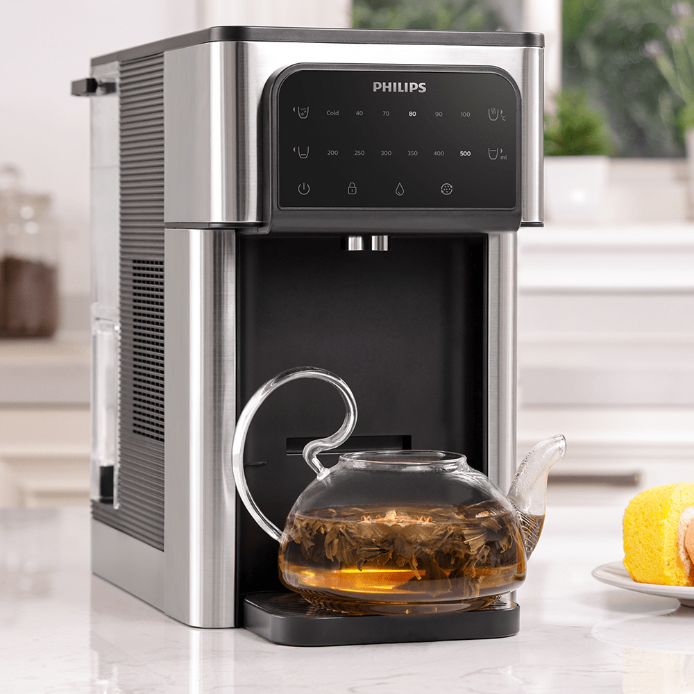 Philips alt-i-én vandstation varmt + koldt ADD5980M (filtrerer PFAS) kompatibel med BRITA