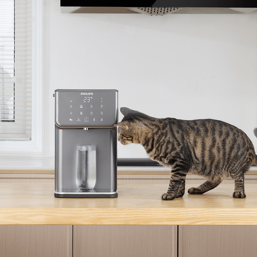 Philips alt-i-én vandstation varmt + koldt ADD5981GR (filtrerer PFAS) kompatibel med BRITA