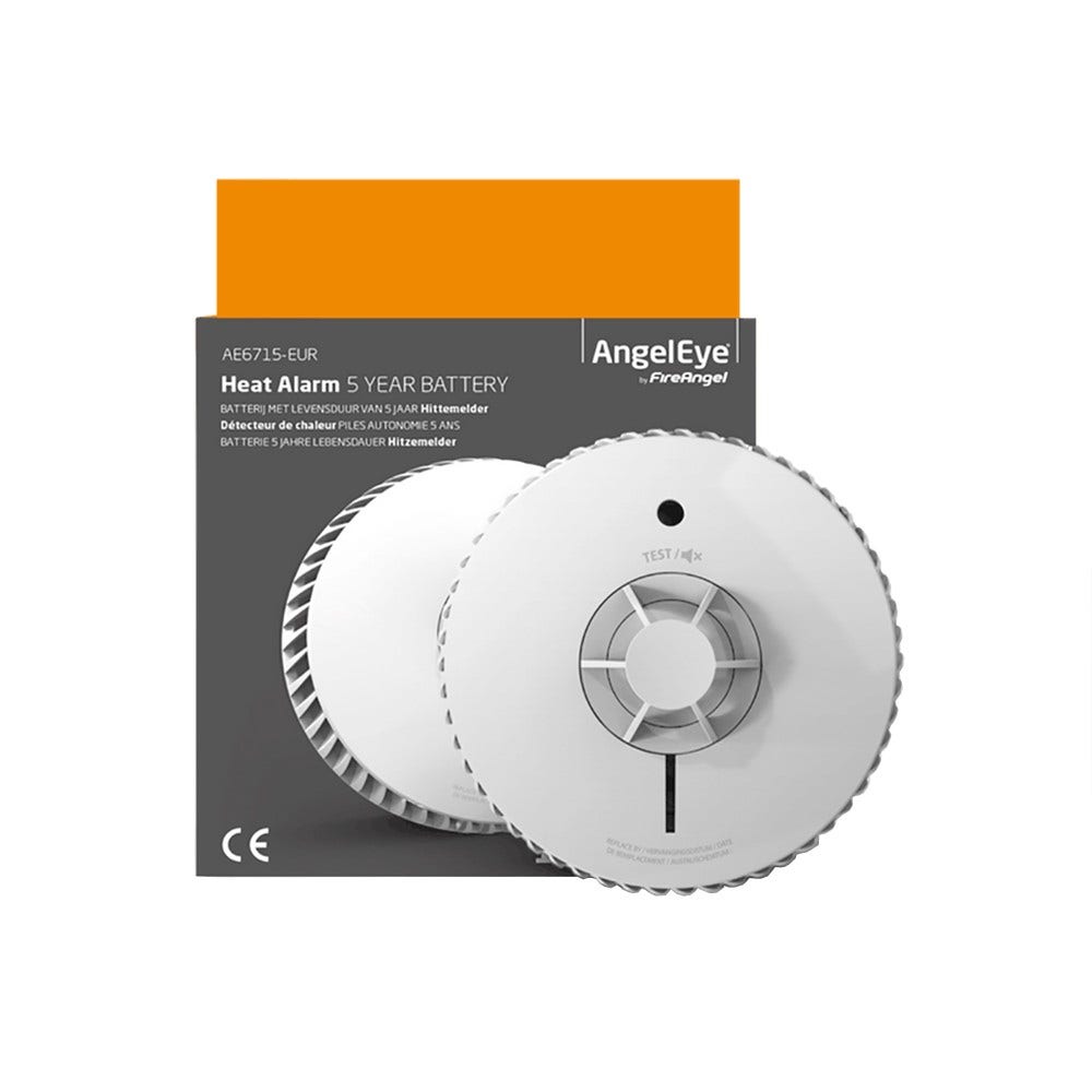 AngelEye varmealarm AE6715-EUR 5 års batteri