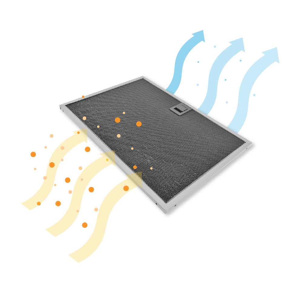 Blaupunkt metalfilter 241 x 335 mm AFGASP / AFCGASP