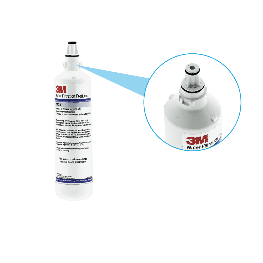 3M™ Tom vandfilterpatron til rengøring AP2-E / 47-225450