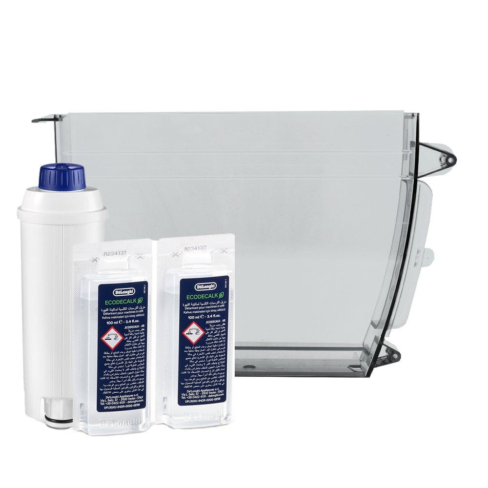 De'Longhi vedligeholdelsessæt til kaffemaskine: vandbeholder + vandfilter + afkalker