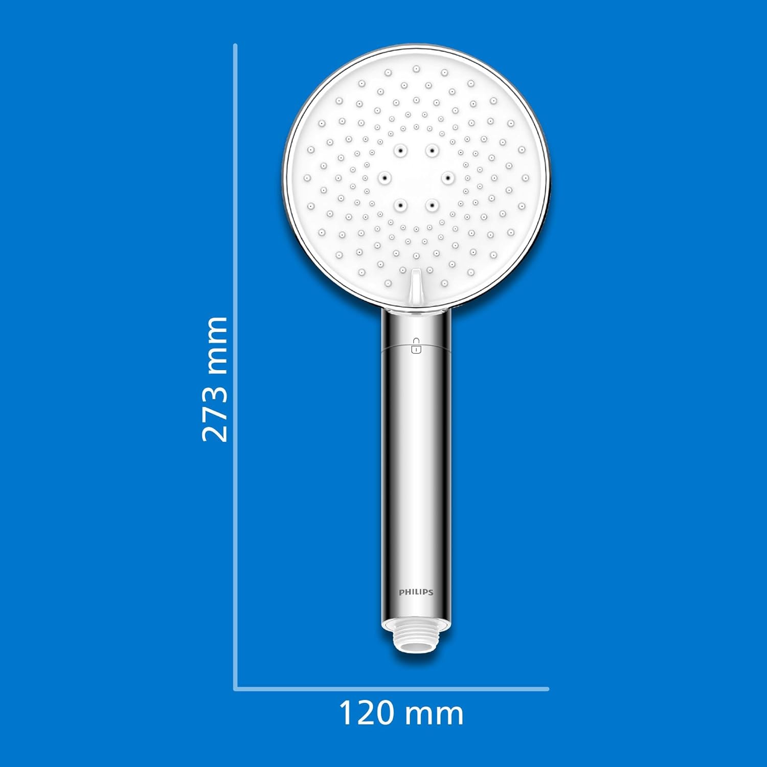 Philips brusehoved med filter ASH1516CH (reduceret klor, bly og pesticider)