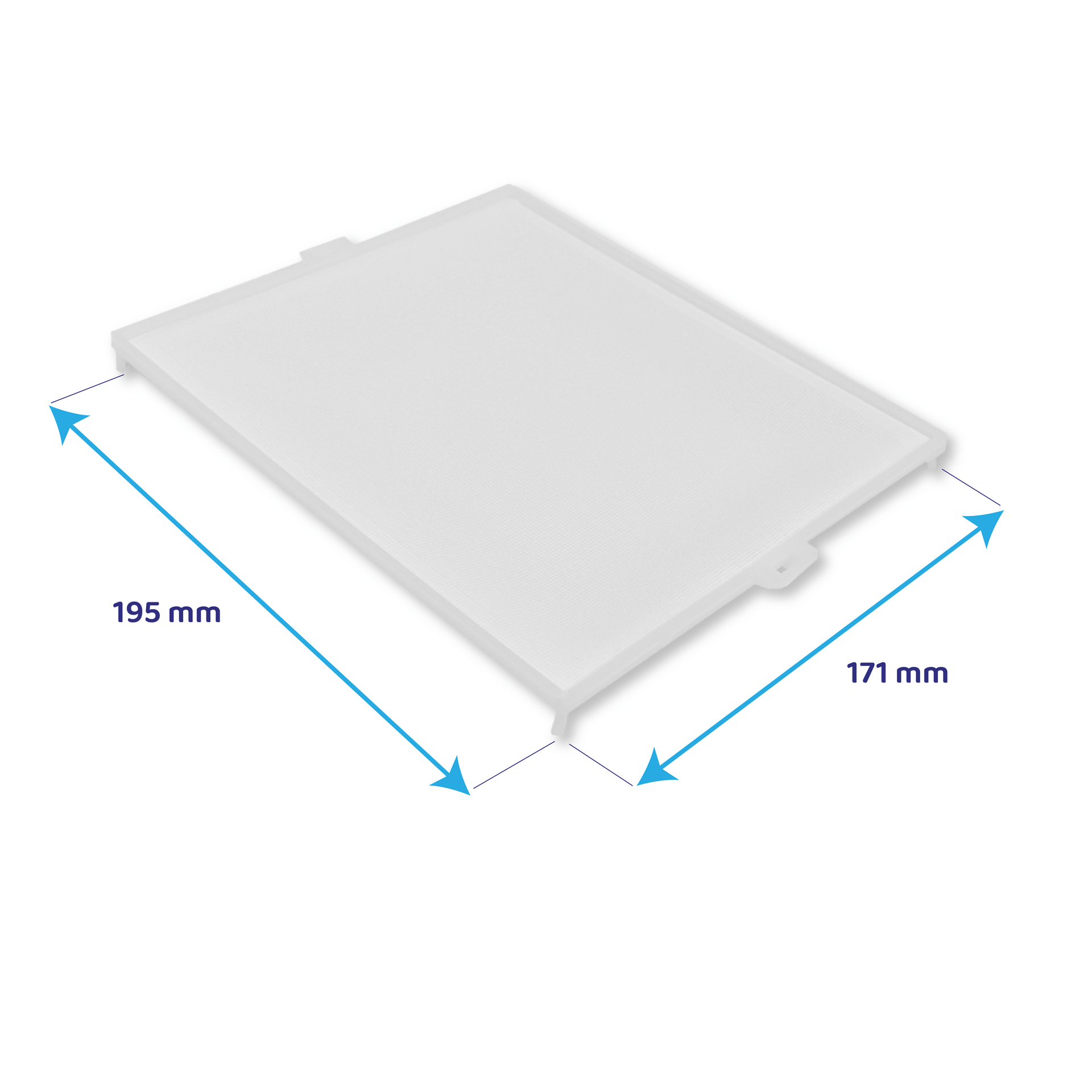 Erstatningsfilter til ventilator til Helios ELF‑ELS 08190 (2 stk.)