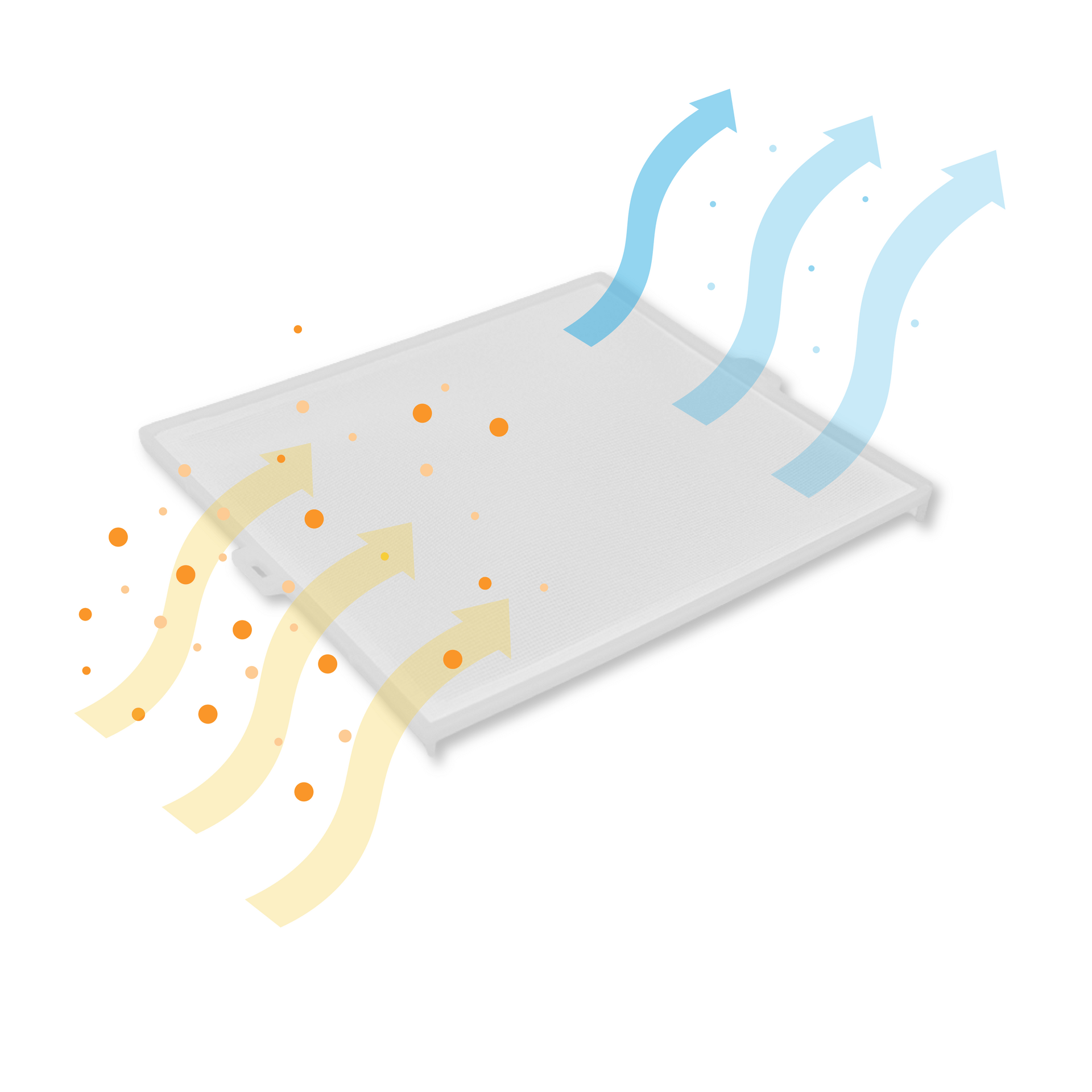 Erstatningsfilter til ventilator til Helios ELF‑ELS 08190 (2 stk.)