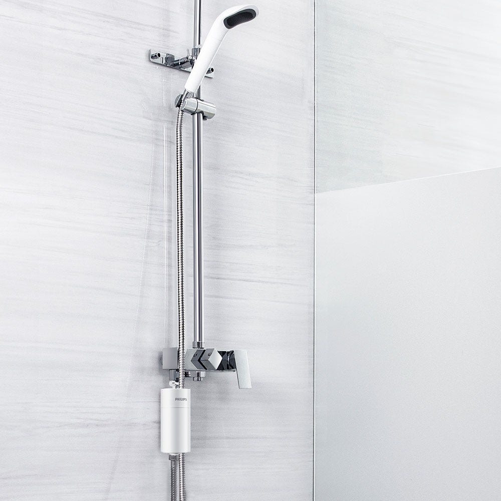Philips Universelt Brusefilter i hvid + 3 Filtre