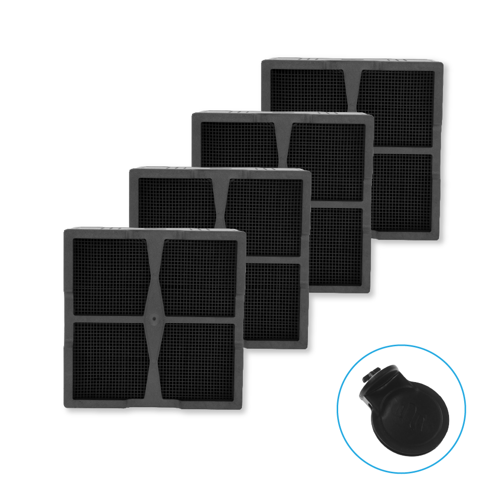 Keramisk filter kompatibel med Elica NikolaTesla KIT0120952 (4 stk.)