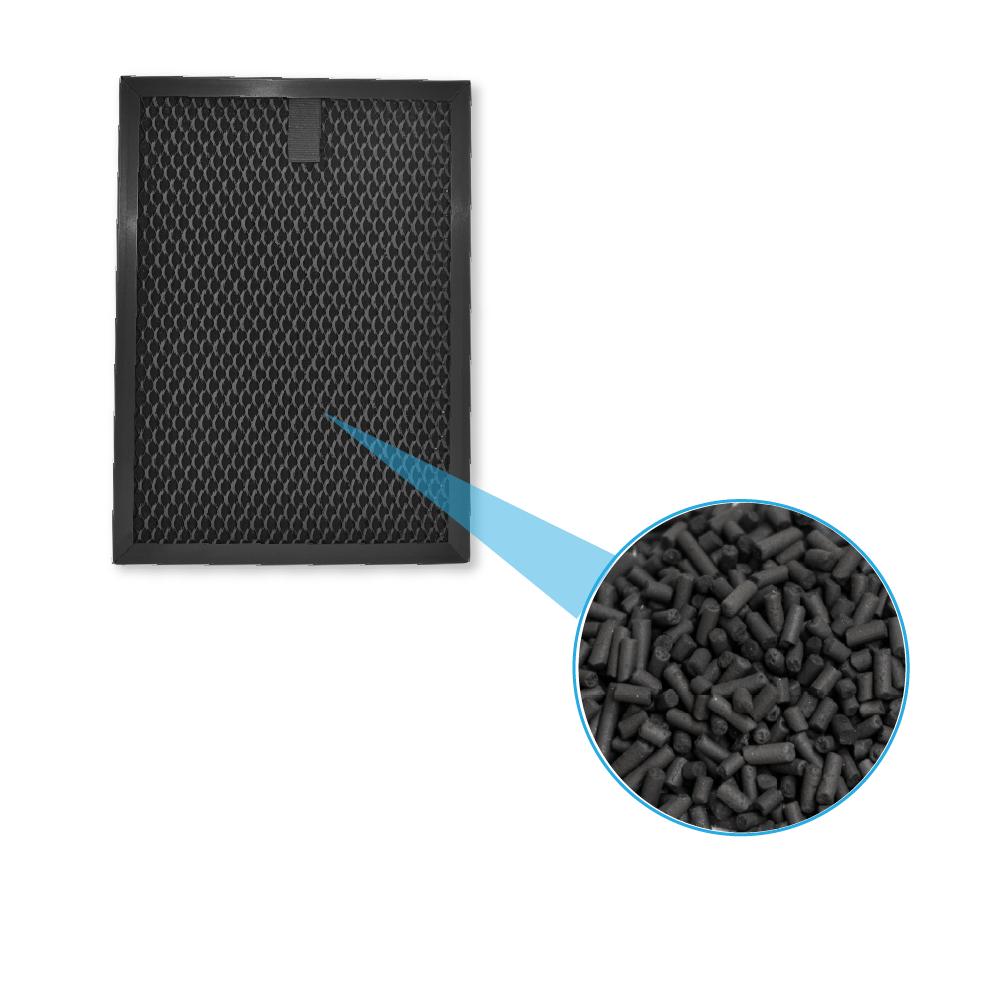 Regenererbart kulfilter kompatibelt med AEG 140237131010