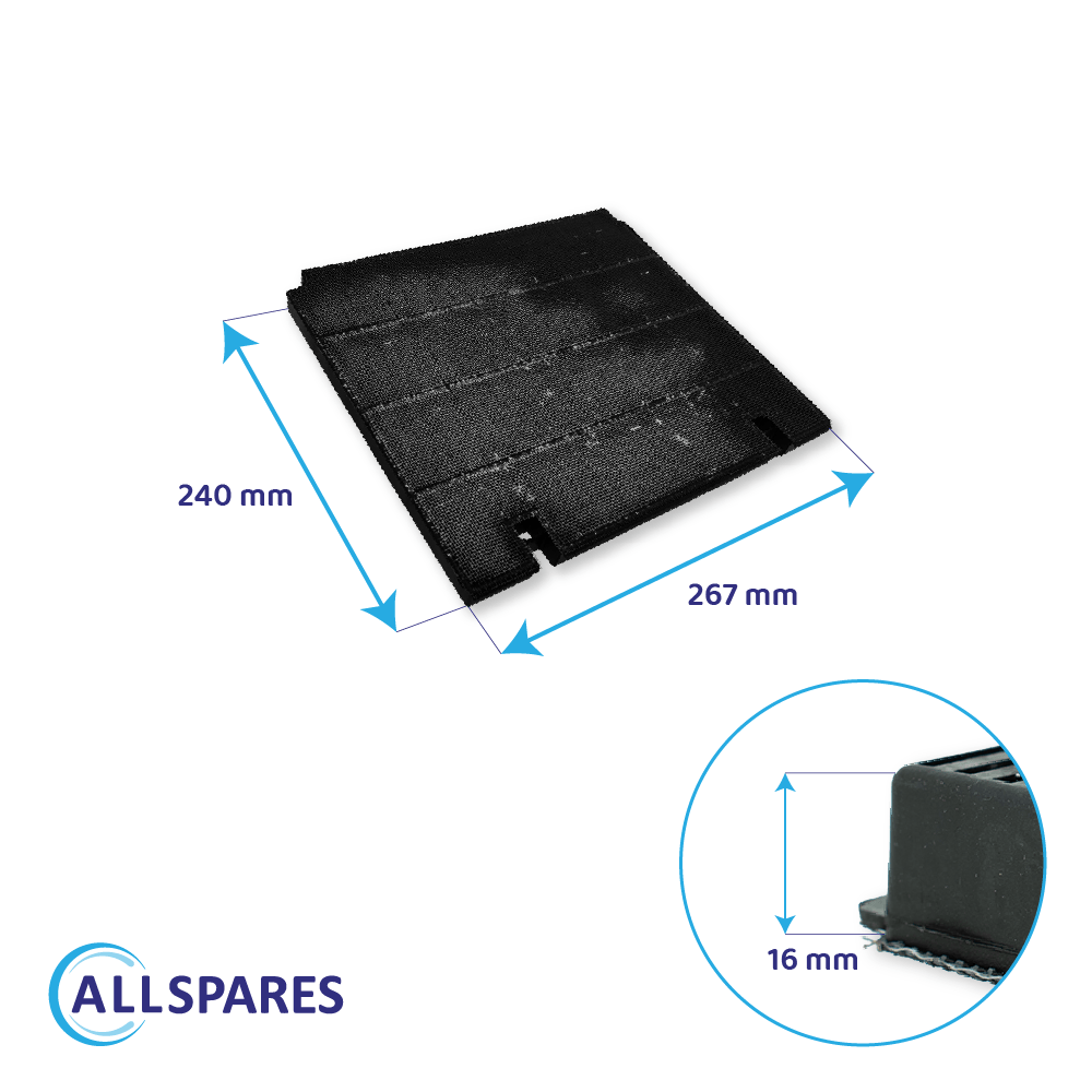 Kulfilter egnet til Whirlpool C00392542 / 480122101207