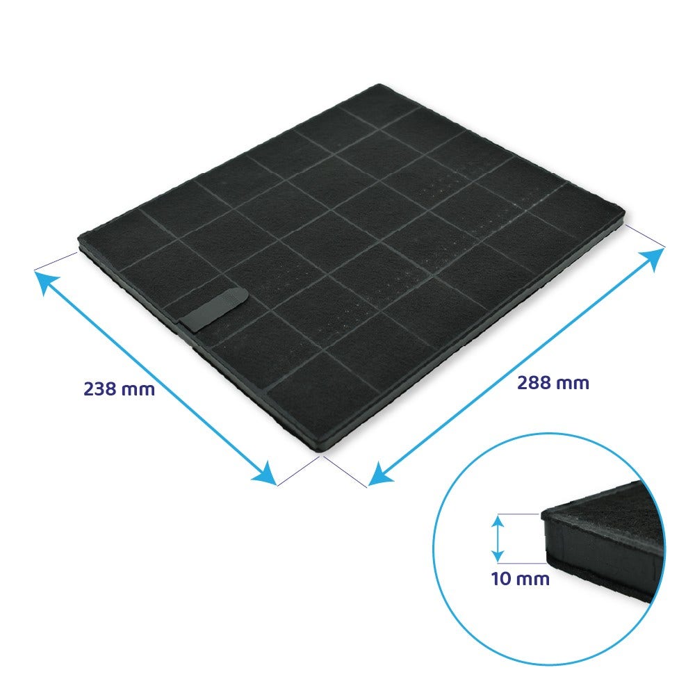 Kulfilter kompatibelt med Pando FCA 580058300073