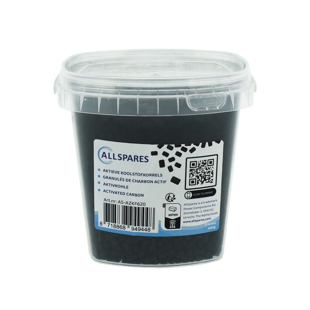 AllSpares aktive kulstofkorn universelt - 400 g
