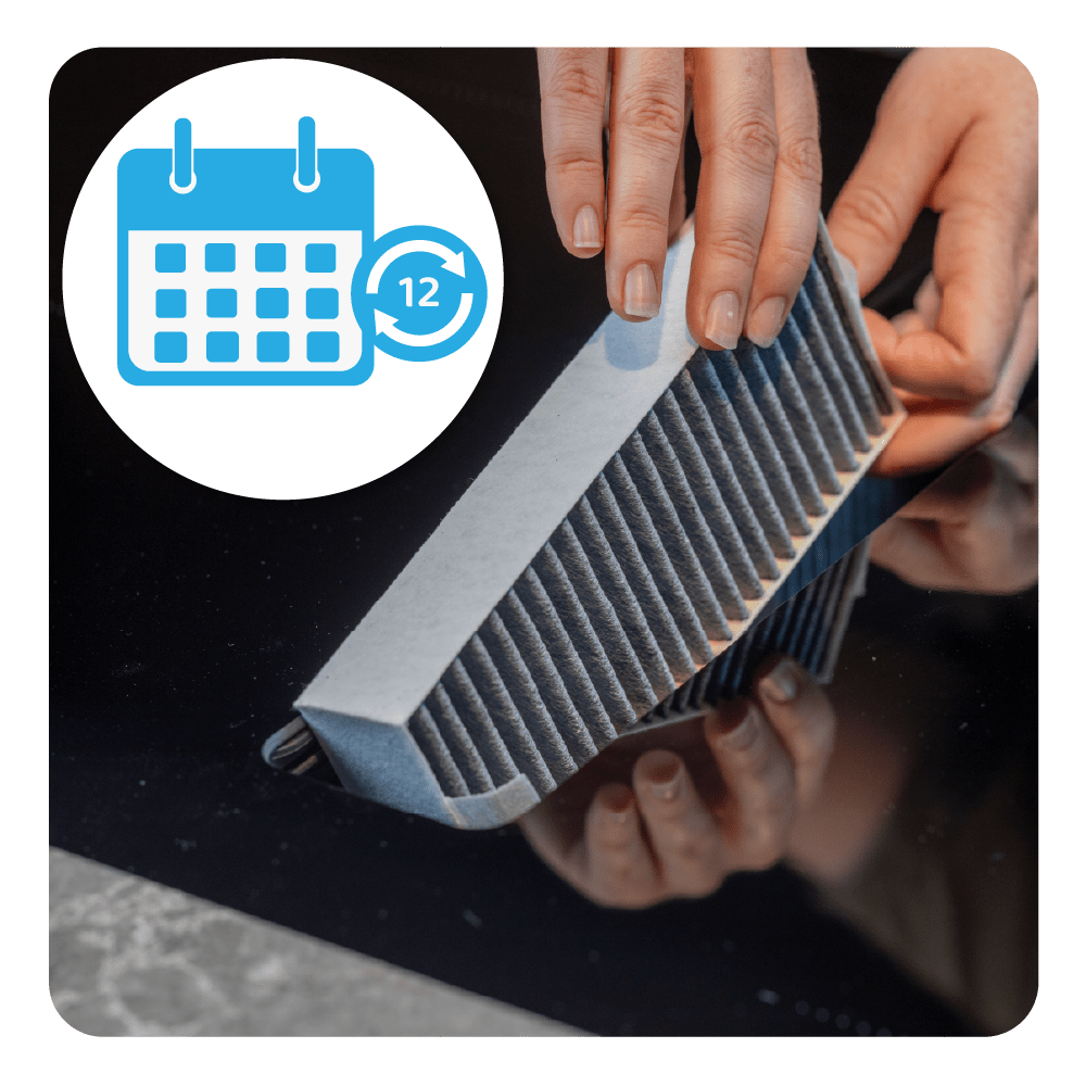 Akustisk filter egnet til Bosch 17004801 / HEZ9VEDU0 (4 stk.)