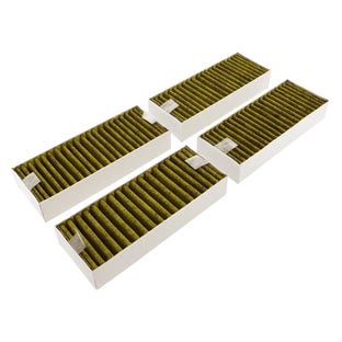 CleanAir Plus kulfilter egnet til Gaggenau Vario 400-serien / 200-serien (4 stk.)