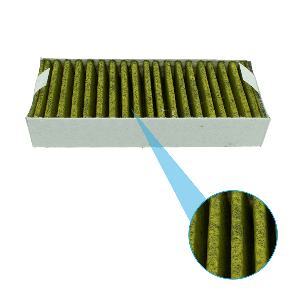 CleanAir kulfilter egnet til Gaggenau 17004796 / CA282111 (4 stk.)