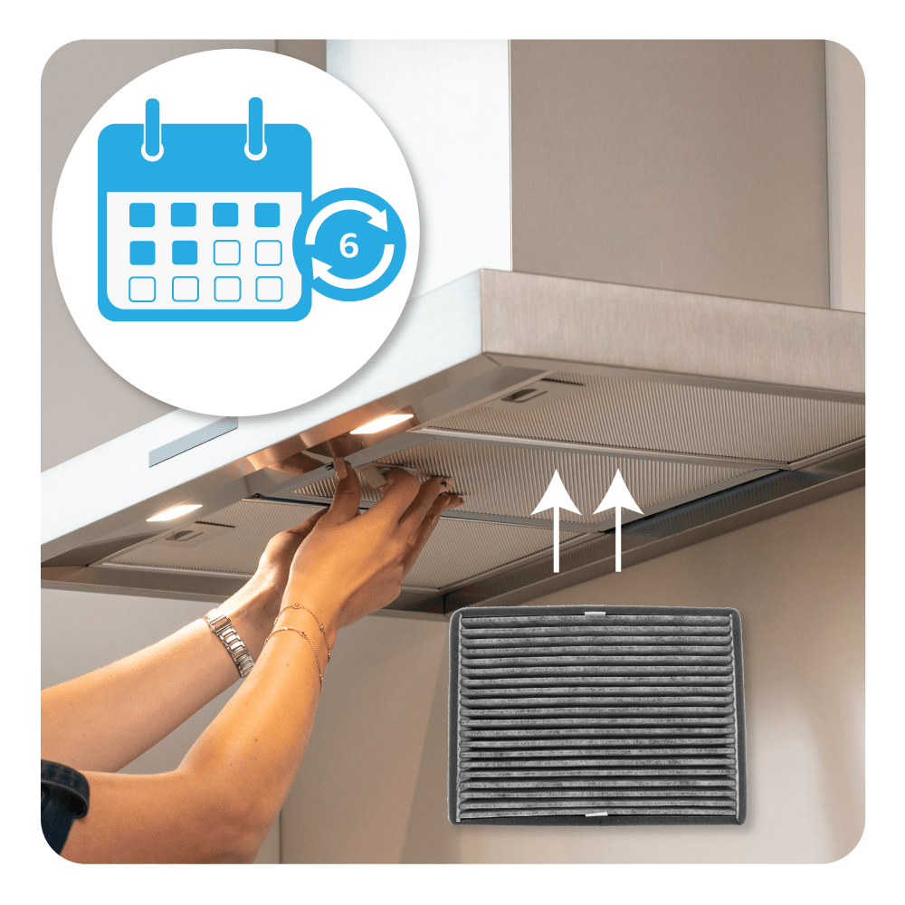 Aktivt kulfilter, der passer til Miele Active AirClean DKF 36-P