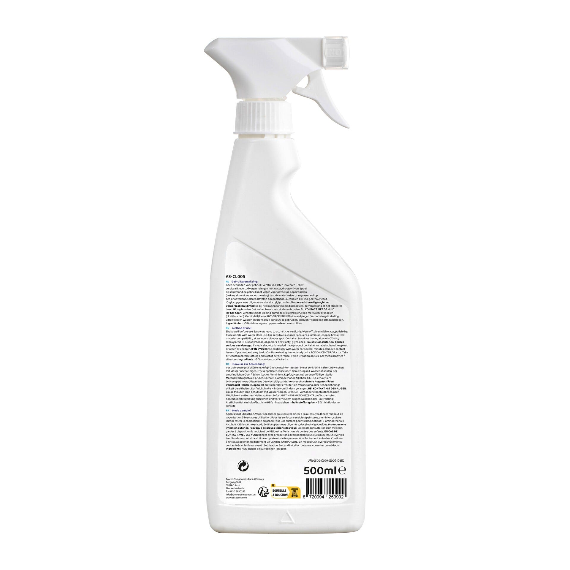AllSpares universelrengøring 500 ml