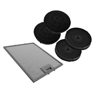 Kulfilter (4 stk.) og metalfilter (1 stk.) egnet til Essential B EHDD614/914