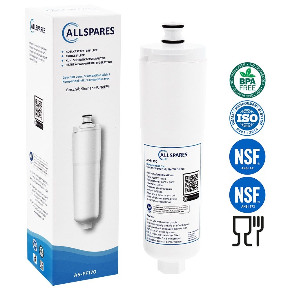 Vandfilter egnet til Neff CS-52