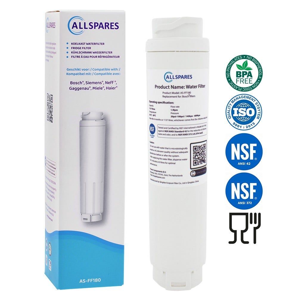 AllSpares vandfilter AS-FF180