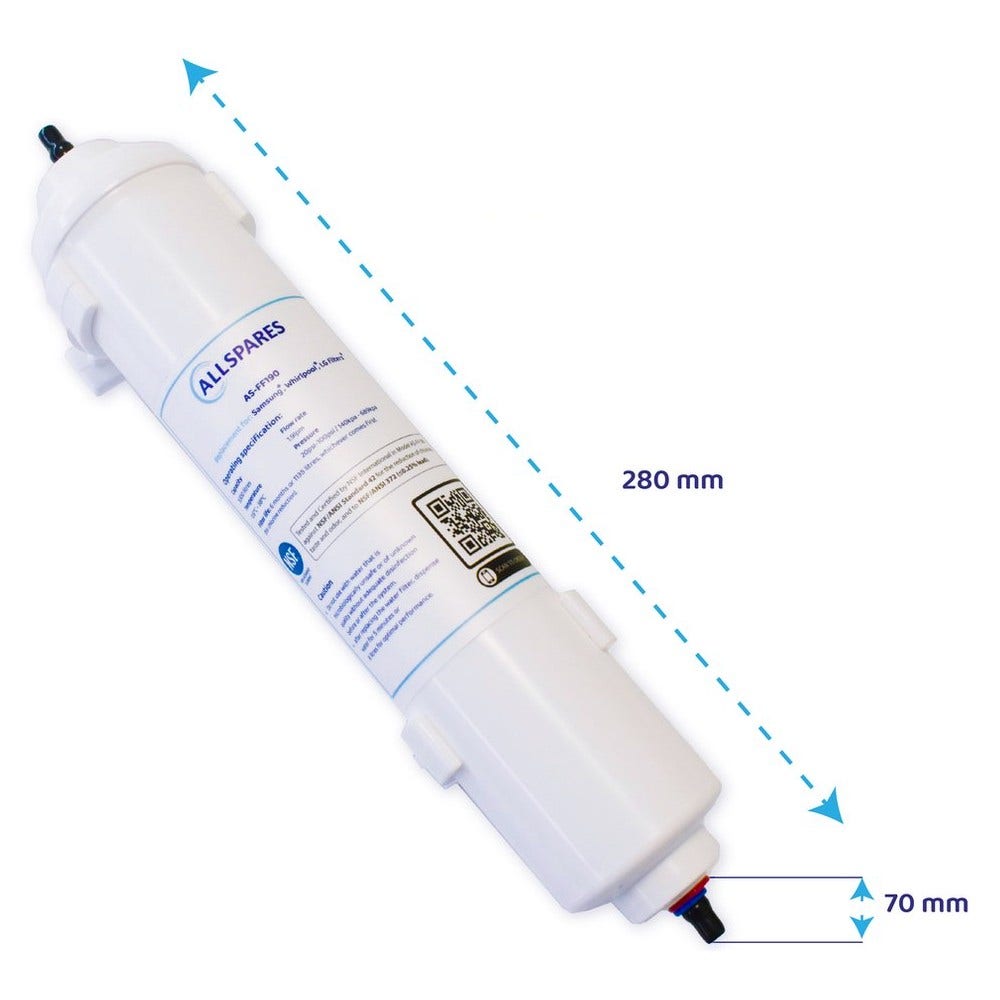 Vandfilter egnet til Haier 0060823485A