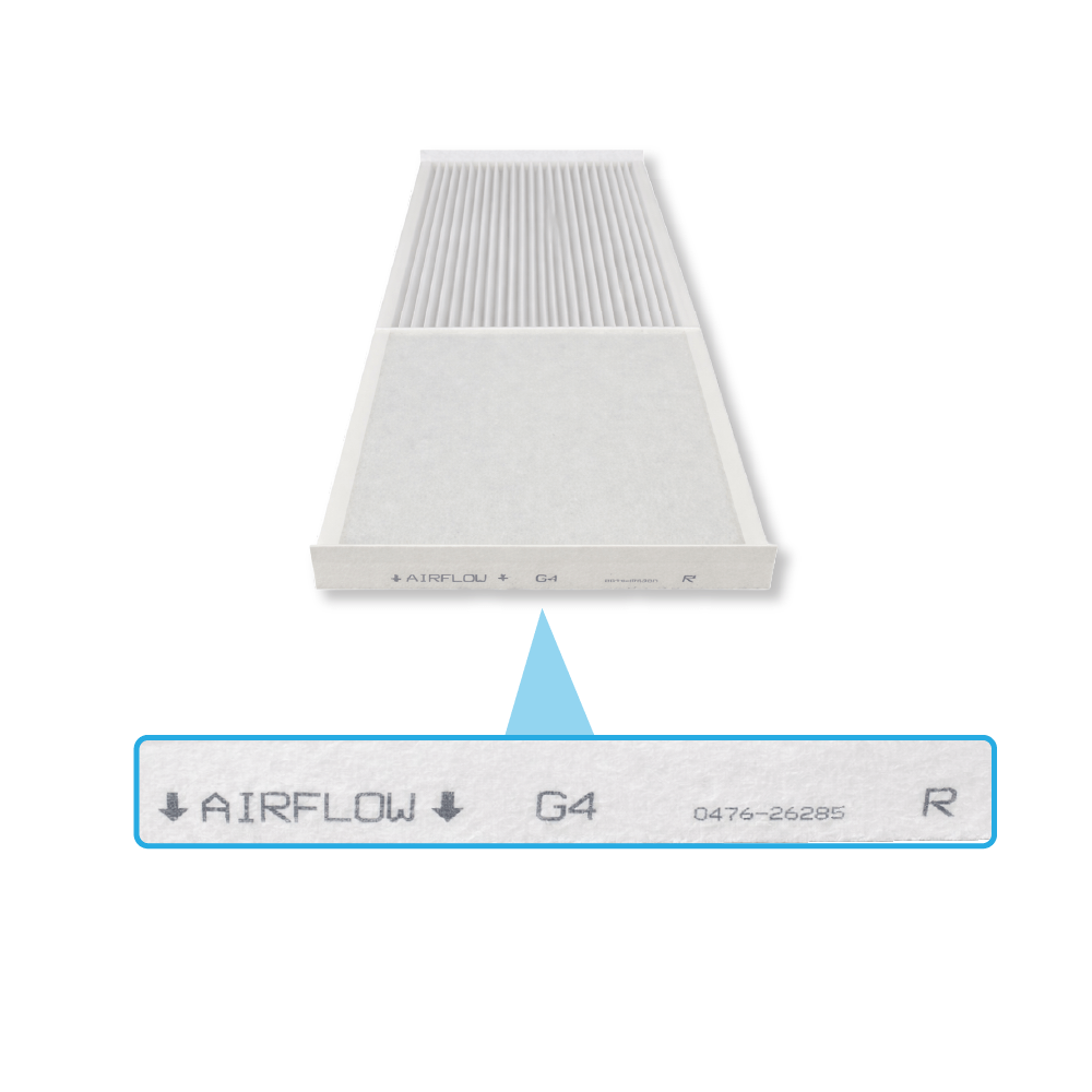 Filter G4 egnet til Duco Ducobox Energy Comfort D325 (2 stk.)