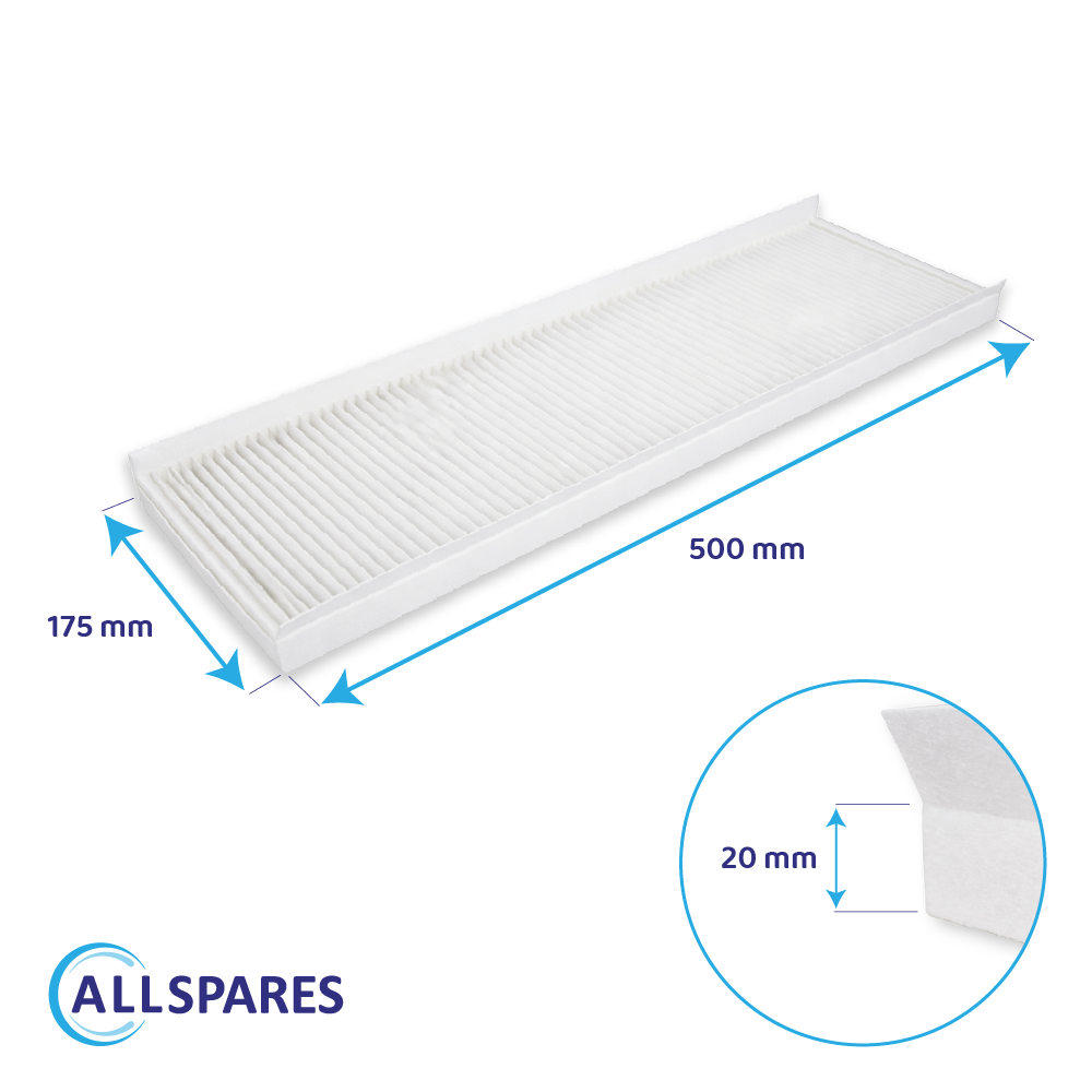 Filter F7/G4 egnet til Ducobox Energy Premium 325/400 (2 stk.)