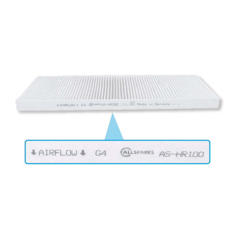 Filter ePM1 55 % / Coarse 65 % egnet til Buva EcoStream (2 stk.)