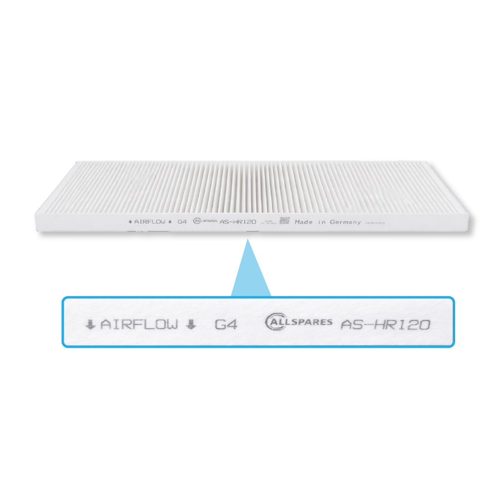 Filtersæt F7/G4 egnet til Orcon HRC300/HRC400/EcoMax/MaxComfort (2 stk.)