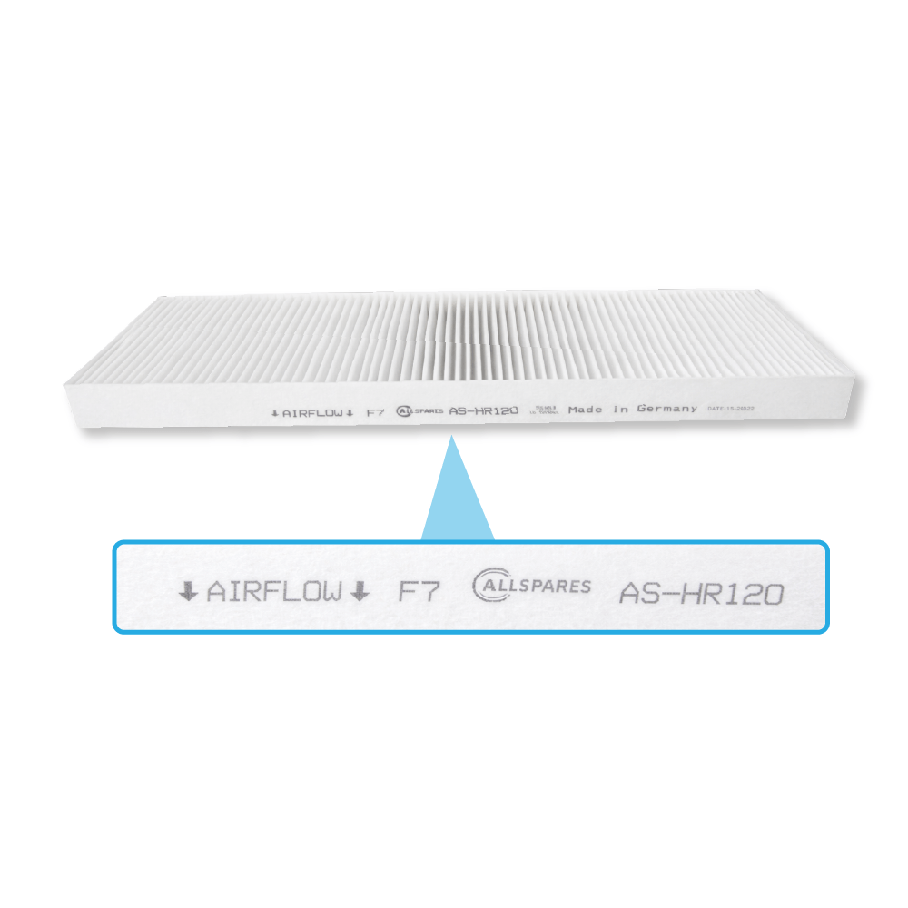 Filtersæt F7/G4 egnet til Orcon HRC300/HRC400/EcoMax/MaxComfort (2 stk.)