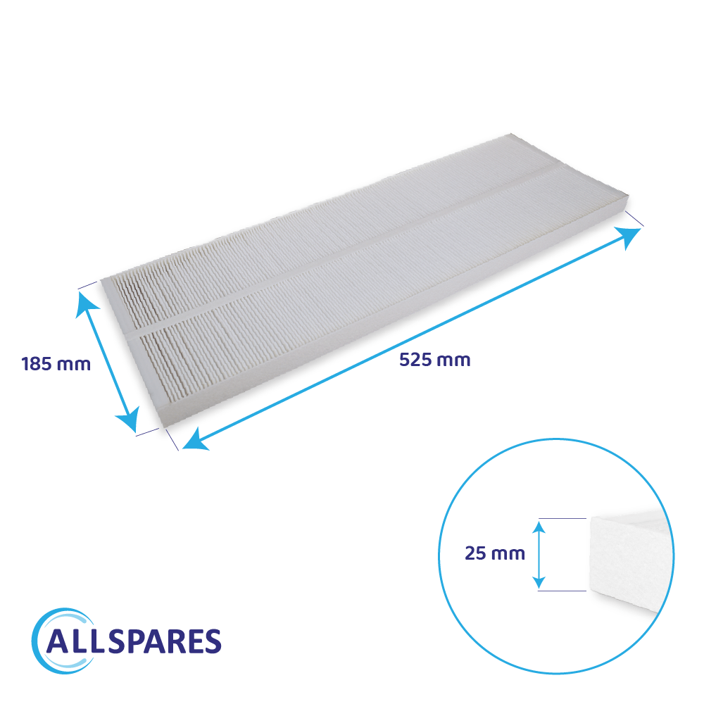 Filter F7 egnet til Brink Renovent Excellent 300/400