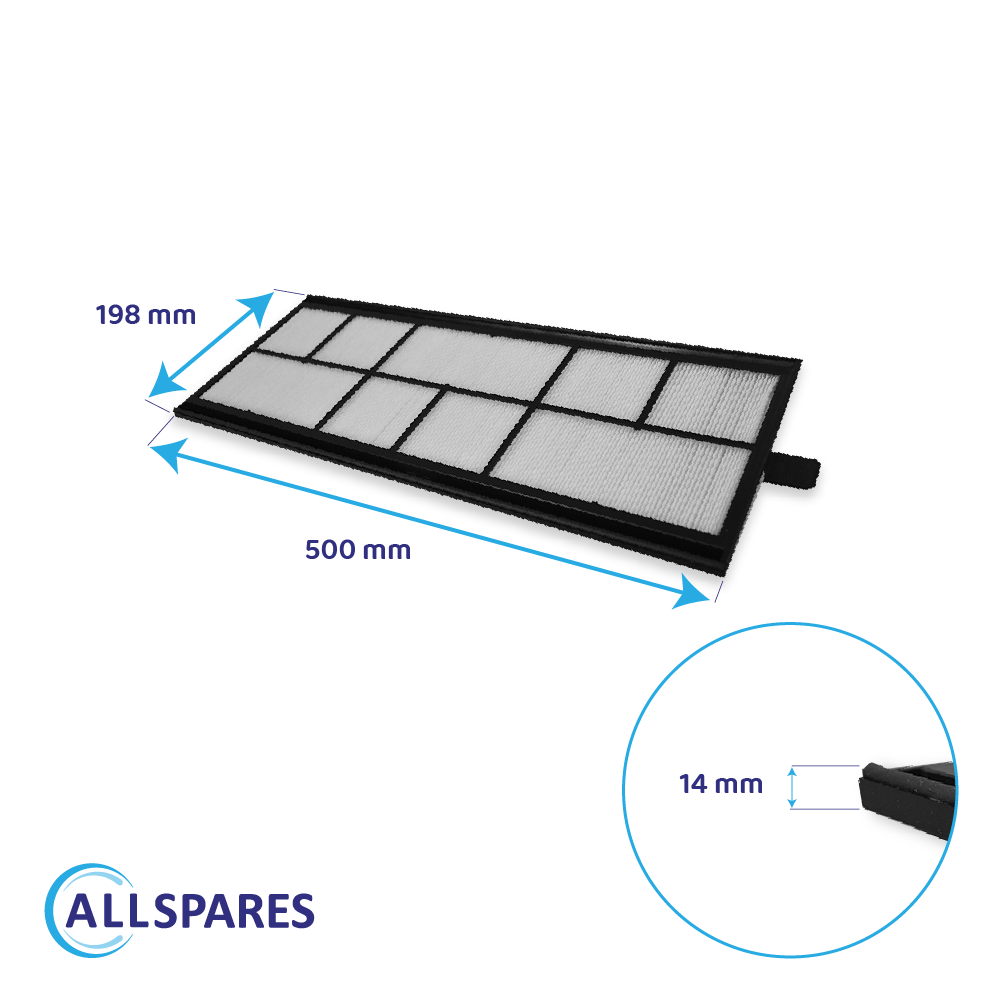 Filter F7/G4 egnet til VMC Wernig G90-550 / EFS 380/550 GF (2 stk.)
