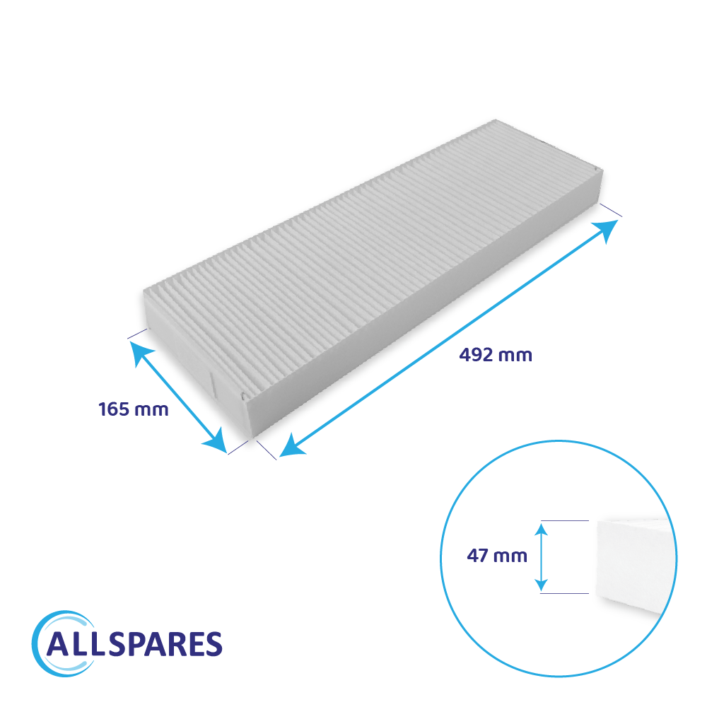 Filter F7/G4 egnet til Vaillant RecoVAIR VAR 260/4 / 360/4 (2 stk.)