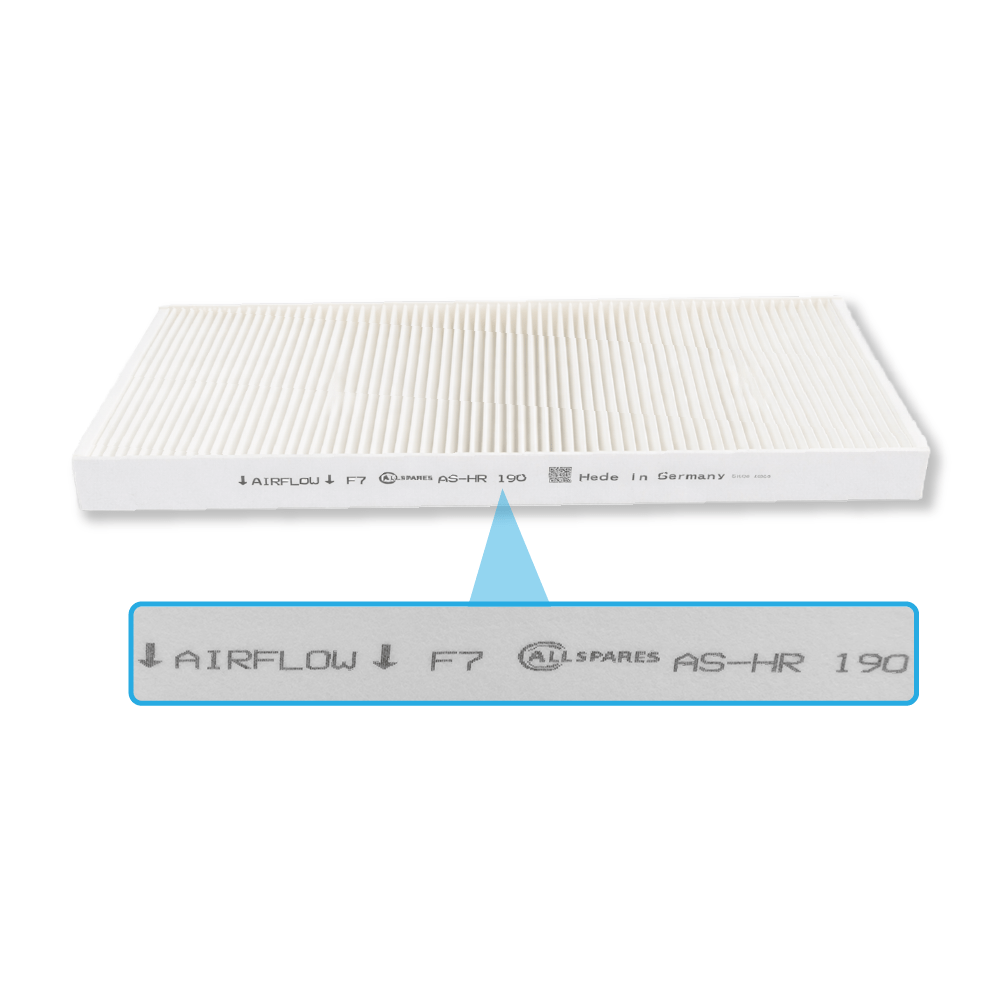 Filter F7/G4 egnet til Vaillant RecoVAIR VAR 260/4 / 360/4 (2 stk.)