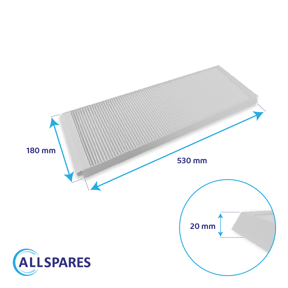 Filter G4 egnet til Itho Daalderop HRU 400 (2 stk.)