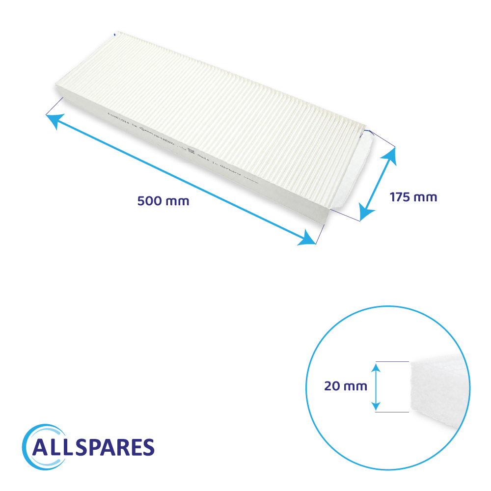 Filter G4 egnet til Duco Energy Premium 325 / 400 / 460 / 570 (2 stk.)