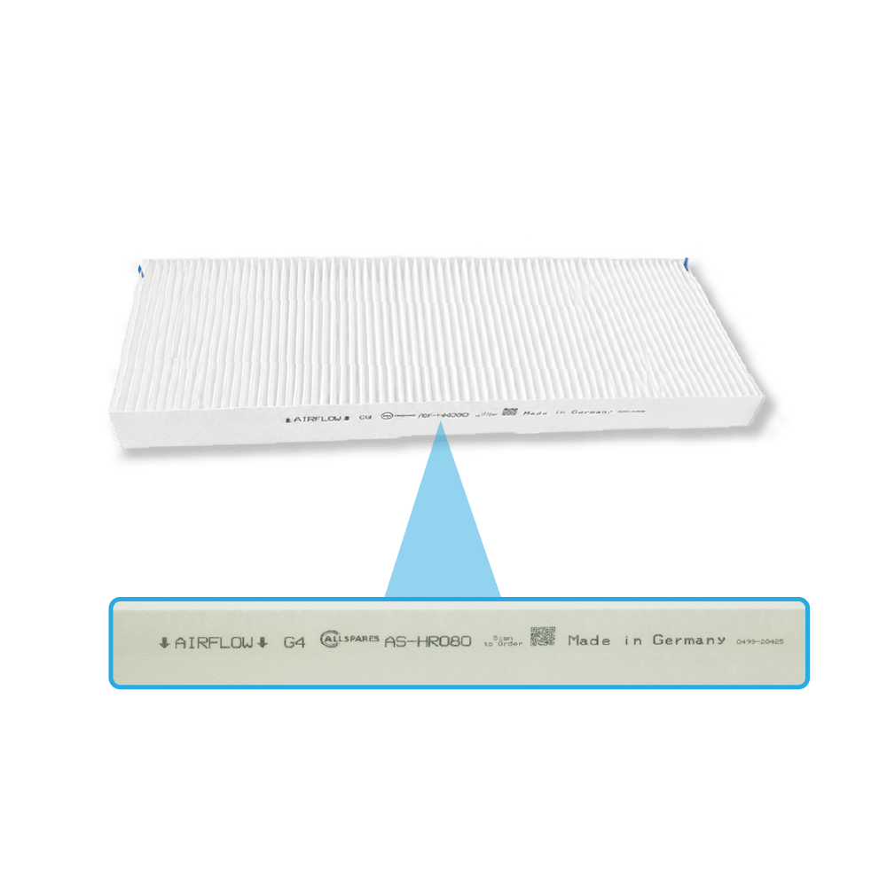 Filter G4 egnet til Duco Energy Premium 325 / 400 / 460 / 570 (2 stk.)